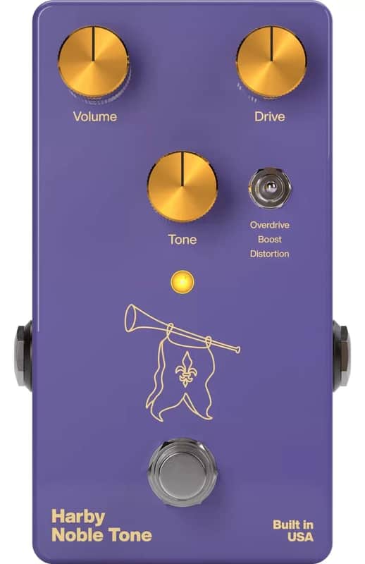 Harby Noble Tone (Prince of Tone Clone) Overdrive Pedal image 1