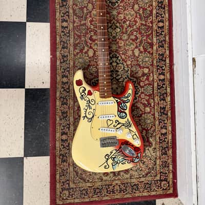 Fender Jimi Hendrix Artist Series Signature Monterey Stratocaster 2017 - 2018 - Monterey Graphic image 2