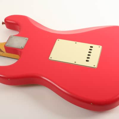 Nash Guitars S-63 Fiesta Red Lollar Pickups image 8