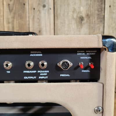 Amplified Nation Bombshell Overdrive 100w Head 2022 - Ivory Suede image 13