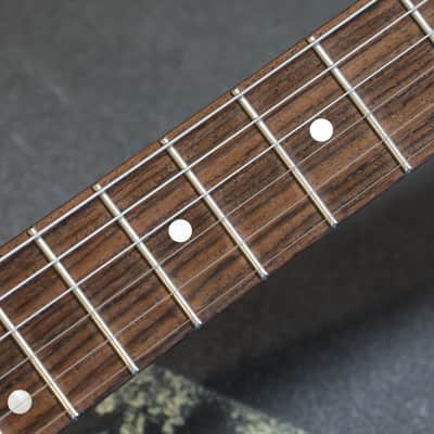 2013 Chris Campbell Custom Shop Super Strat Owned & Played by Fish Electric Guitar Grey Quilt + OHSC image 9