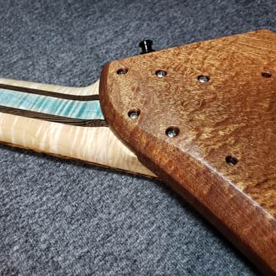 Barlow Guitars Vulture 2020 Phoebe / Flame Maple / Zebrawood image 10