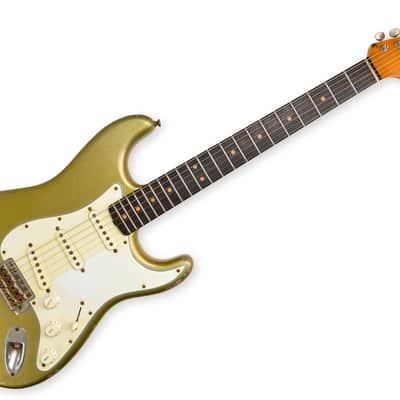 Fender Custom Shop '64 Strat Relic Apprentice Built by George Ruiz 2021 - Aged Blue Metallic image 10