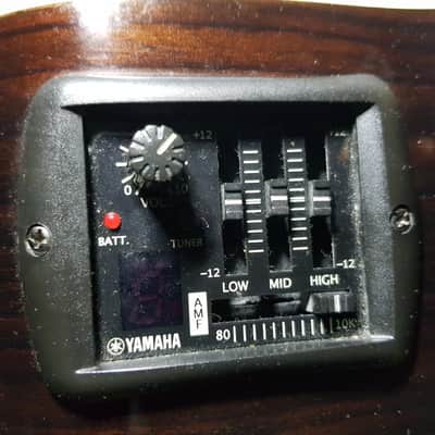 YAMAHA ELECTRO ACOUSTIC STEEL STRING FJX 730 SC image 6