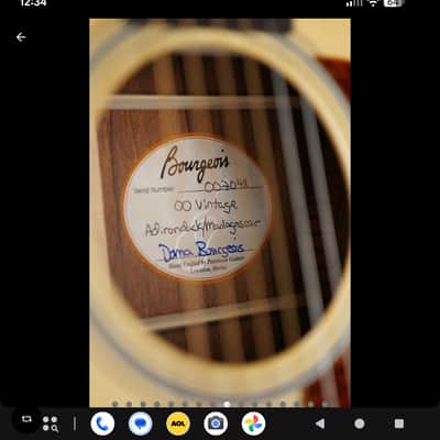 2015 Bourgeois 00 Vintage Series image 13