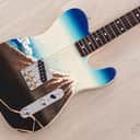 2024 Fender Japan Art Canvas Esquire Katsushika Hokusai Fuji, Mint w/ Case, Tags