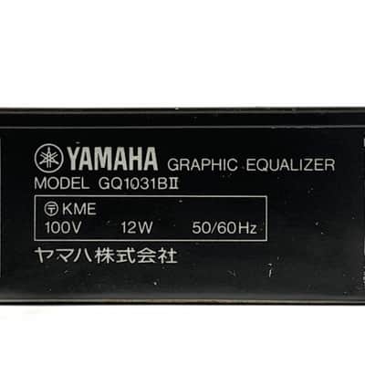 Yamaha GQ1031BⅡ GRAPHIC EQUALIZER - Black TGHM image 9