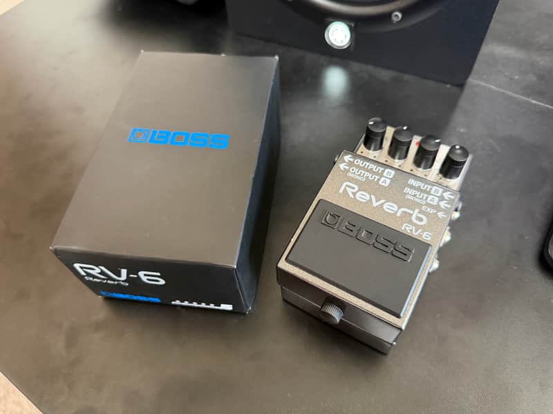 Boss RV-6 Reverb 2015 - Present - Silver image 1