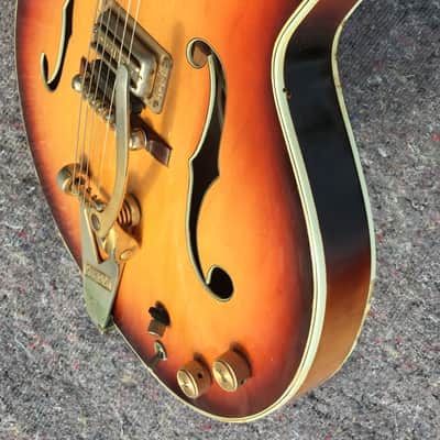 Gretsch Viking 1967 - Sunburst Orig Case image 7