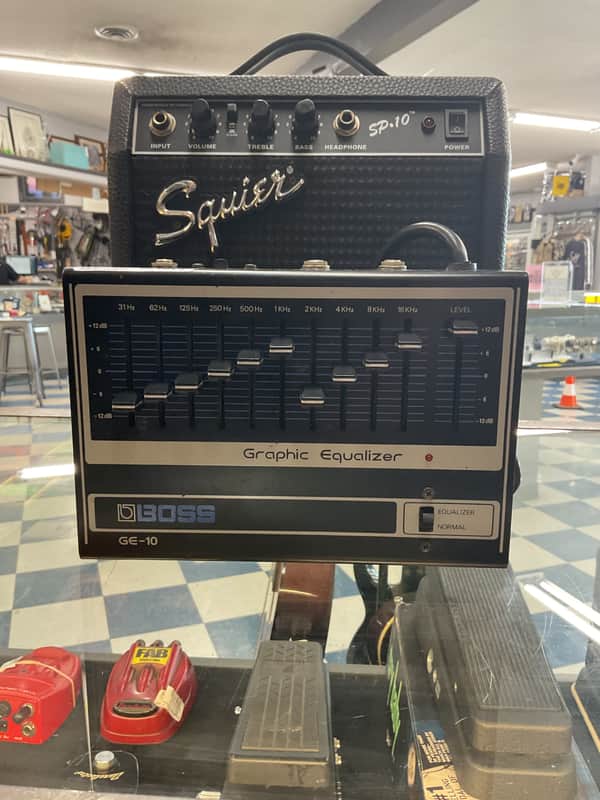Boss GE-10 Graphic EQ 1977 - 1979 - Black image 1