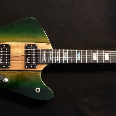 Zero Gravity ZG-Inertia SM TA Spalted Maple Trans Aurora Finish Electric Guitar & ZG Deluxe Gigbag image 5