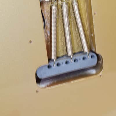 2007 Fender Classic Player '50s Stratocaster Electric Guitar, Maple Fingerboard, Shoreline Gold image 13