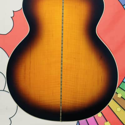 Epiphone J-200 Acoustic Guitar - Aged Vintage Sunburst Gloss image 6
