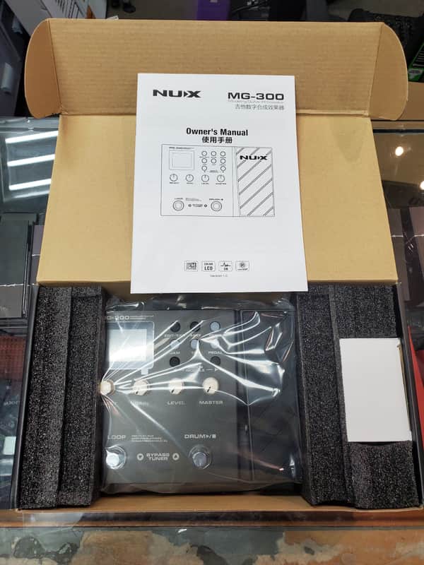 NuX MG-300 Modeling Guitar Processor | Reverb