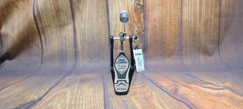 Tama HP600D Iron Cobra 600 Series Single Bass Drum Pedal 2010s - Black/Chrome image 1