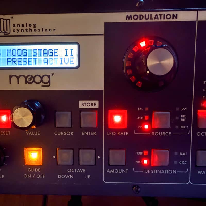 2010s Moog Slim Phatty Black