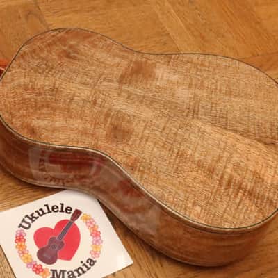 Maui Music Deluxe Mango Wood Shell Inlay TenorUkulele #5088 image 8