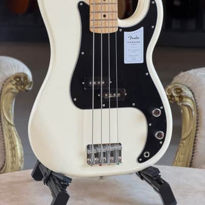 FENDER Standard Precision Bass MP Olympic White image 2