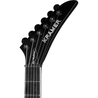 Kramer Dave Mustaine Vanguard Electric Guitar w/ Case - Ebony image 6