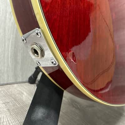 Ibanez Artcore AS73-TCR-12-01 Semi-Hollow Guitar – Transparent Cherry image 9