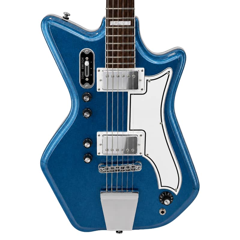 Airline Guitars Jetsons '59 2P Pelham Blue Metallic image 1