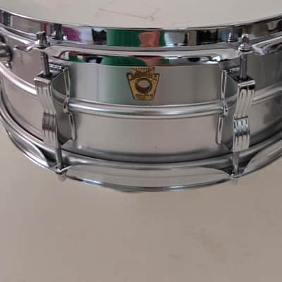67 Ludwig  Acrolite No. 404-grey matte finish and chrome image 2