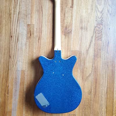 Danelectro Convertible Electric || 1990s - Blue Sparkle image 8