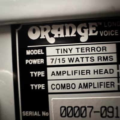 Orange TT15C12 Tiny Terror 7/15-Watt 1x12" Guitar Combo 2009 - 2016 - Orange image 4