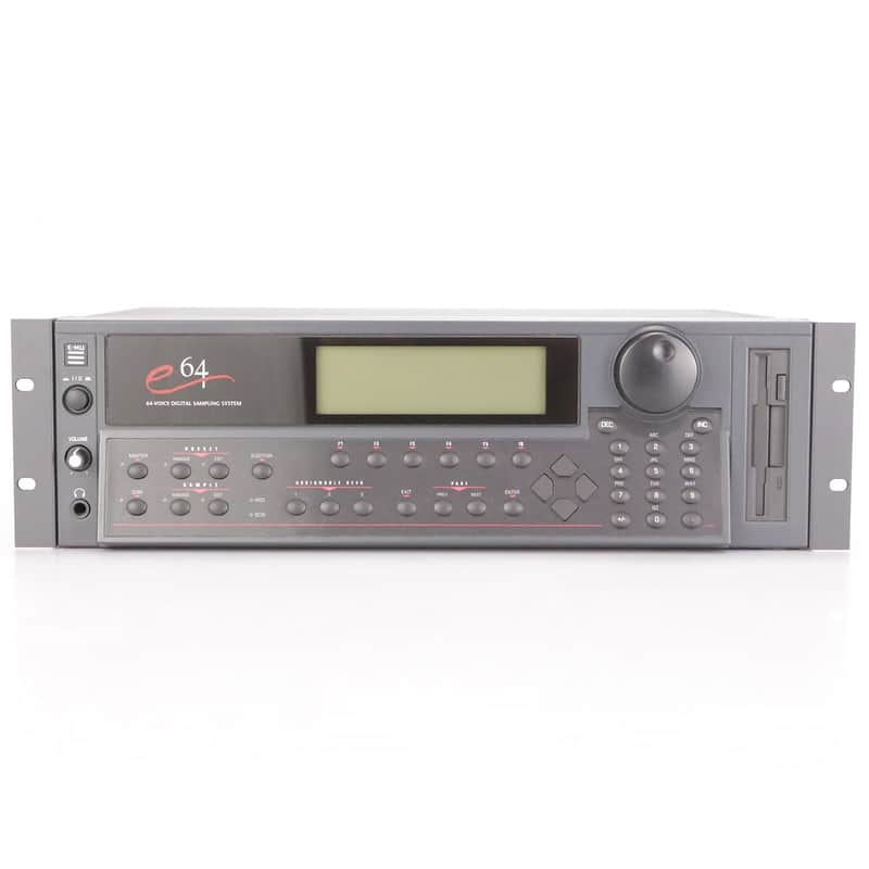 E-MU Systems E64 Rackmount 64-Voice Sampler Workstation | Reverb