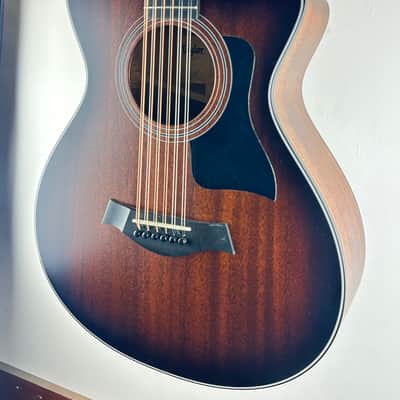 Taylor 362ce with V-Class Bracing 2021 Shaded Edgeburst Electro Acoustic with case image 2