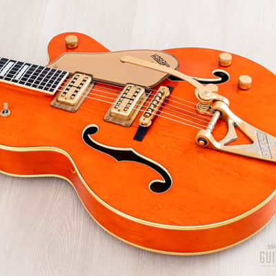 1993 Gretsch Nashville 6120 Chet Atkins Western Orange, Near-Mint w/ Case & Hangtag image 10
