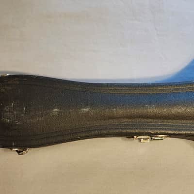 VTG/Antique *Archtop Classical Guitar Case* "Manalo" Spain; Japan? 1900-1970? - Black image 6