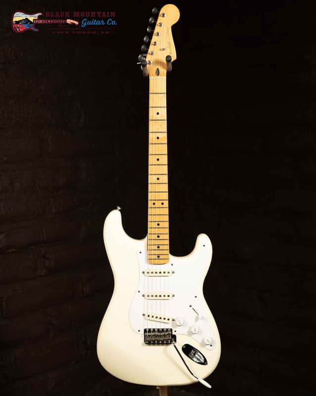 Fender Jimmie Vaughan Tex-Mex Stratocaster - Olympic White with Maple Fingerboard (Used)