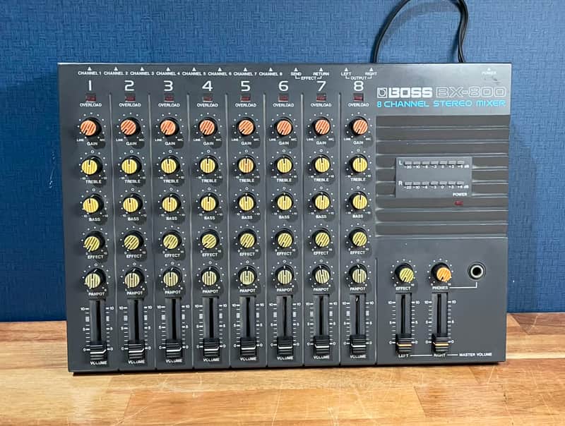Boss BX-800 8-Channel Stereo Mixer | Reverb