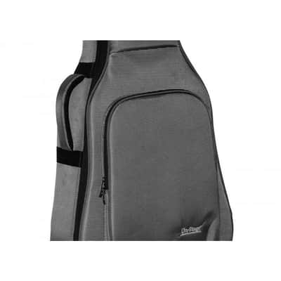 On-Stage GBC4990CG Deluxe Classical Guitar Gig Bag - Charcoal Gray image 4