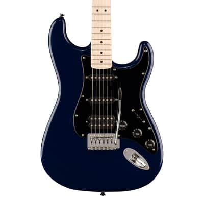 Squier Squier Sonic® Stratocaster HSS, Maple Fingerboard, Black Pickguard, Midnight Blue image 1