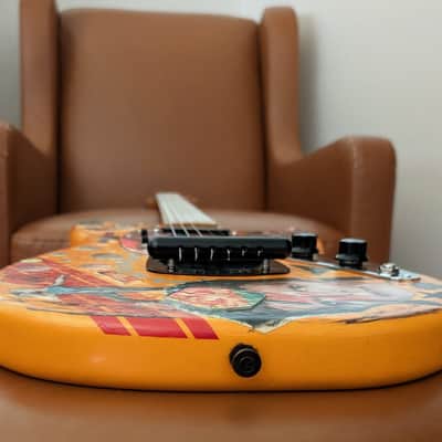 Fender David Bowie "Ziggy Stardust" Mustang 1 of 1 - Pro Setup - Artist Guitar - Original - Capri Orange image 20