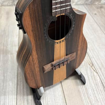 Kala Amara Tri-Top Tenor Ukulele w/ Cutaway & EQ #KA-AM-T-CE image 2