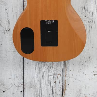 Fender Highway Series Parlor Acoustic Electric Guitar Natural w Deluxe Gig Bag image 9