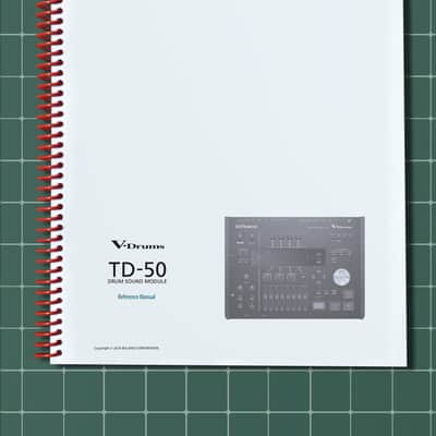 Roland TD-50 — 6 in 1 Owners Manual Guide Instructions — 170 Pages — USA Made