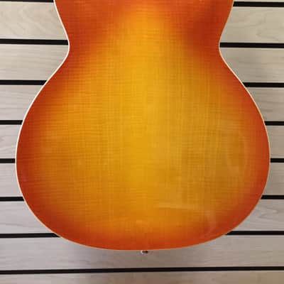 Hagstrom Viking Deluxe ii semi hollow thinline es dot image 7