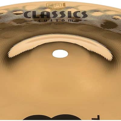 Meinl Classics Custom CC10S-B 10" Brilliant Splash Cymbal (w/ Video Demo) image 4