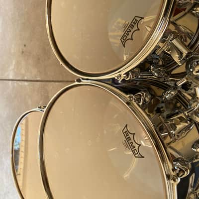Yamaha Vintage 9000DA 4pc Chrome Over Wood Drum Set image 12