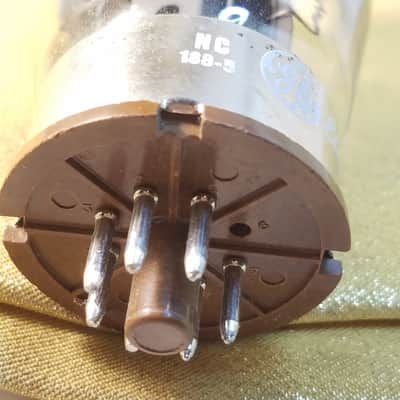 Tung-Sol GE 2% Tight-Matched Pair (2) 6550 Beam Power Pentode tNOS AT1000 TESTED Vacuum Tubes 3-hole, 3 getters, Coke Bottle premium 1961 - 1970 image 14