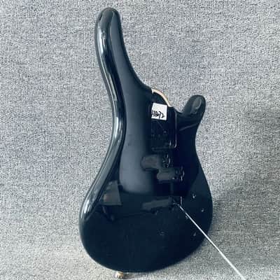 Black 4 String Bass Style Body image 3