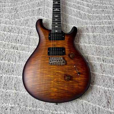 PRS Wood Library Custom 24 10-Top 2019 - Satin Black Gold Wrap image 8