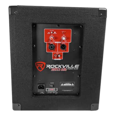 Rockville RBG10S Bass Gig 10" 1200w Powered PA Subwoofer DJ/Pro+Acoustic Riser image 8