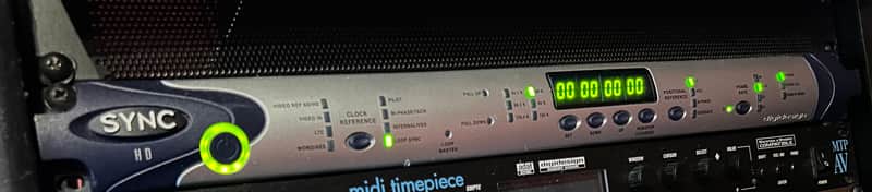 Digidesign SYNC HD Pro Tools Synchonizer 2000s - Silver / Blue Price drop!! image 1
