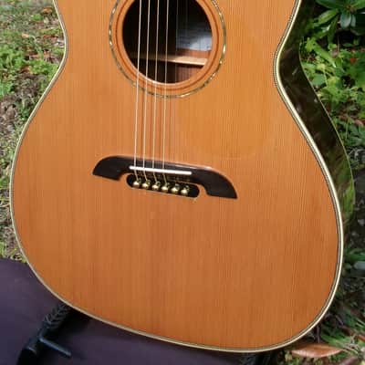 2013 K Yairi WY-1 Electric Acoustic Guitar with cutaway+K Yairi Hard Case image 2