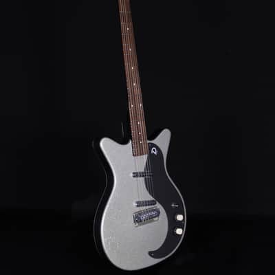 Danelectro D59 MOD New Old Stock, Silver Metal Flake image 8